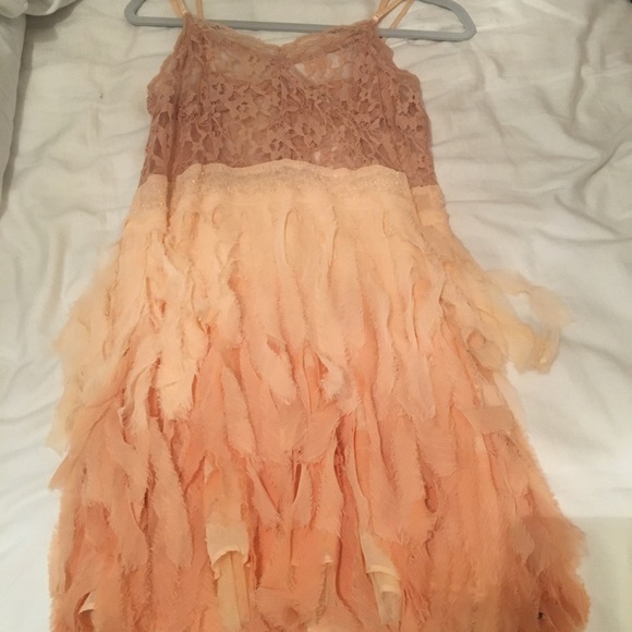 Free People Intimates Lace Feather Dress - Picture 2 of 7